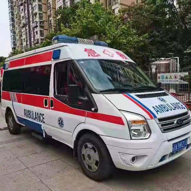 平舆长途救护车护送病人返乡